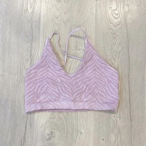NWOT Tilly’s Zebra Print Brami